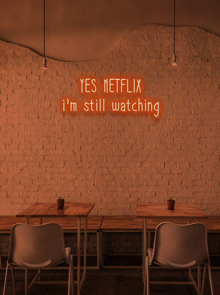 Yes Netflix, i&