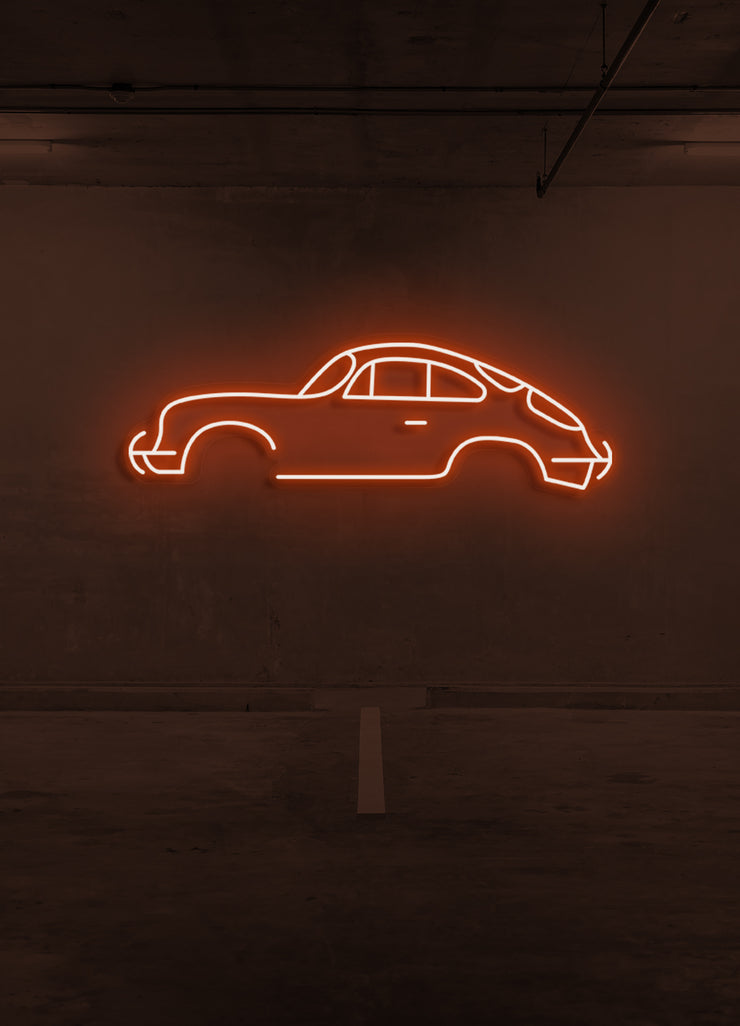 Retro car - LED Neon skilt