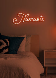 Namaste - LED Neon skilt