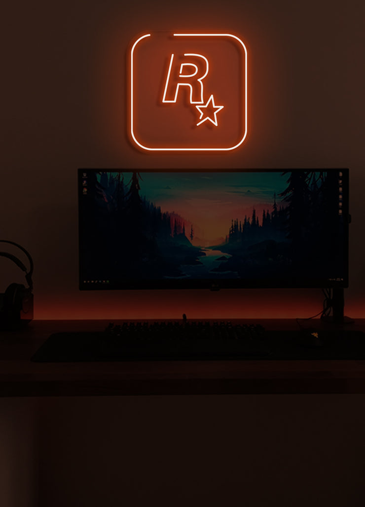 Rockstar - LED Neon skilt