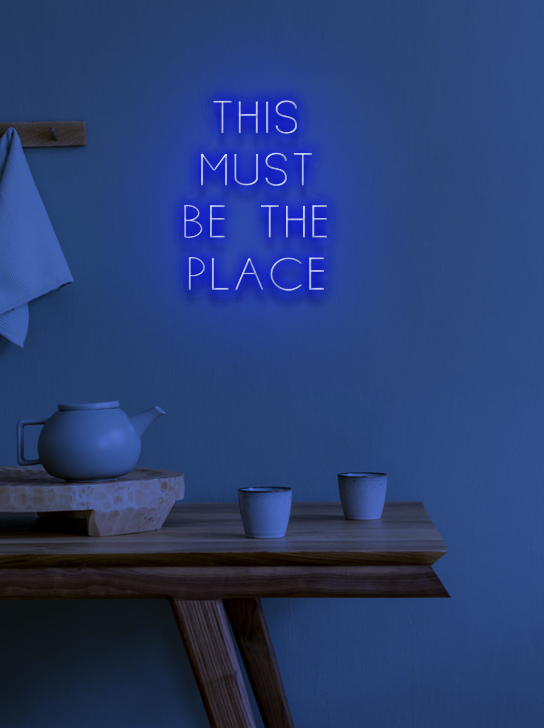 This must be the place - LED Neon skilt