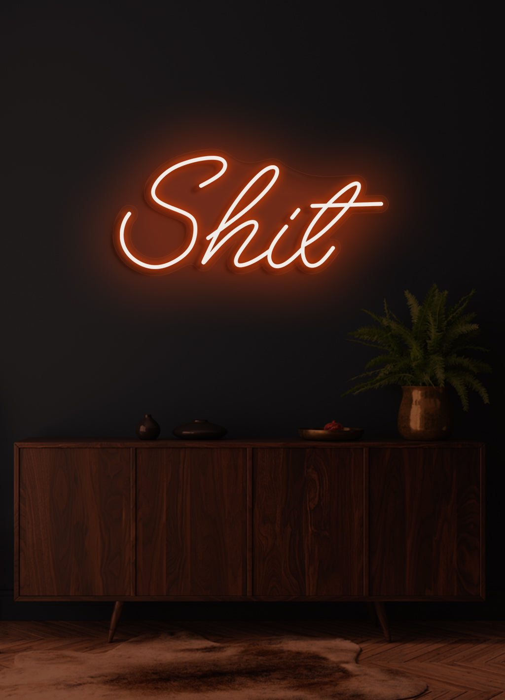 Shit - LED Neon skilt