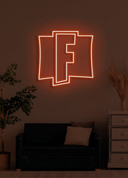 Fortnite icon - LED Neon skilt