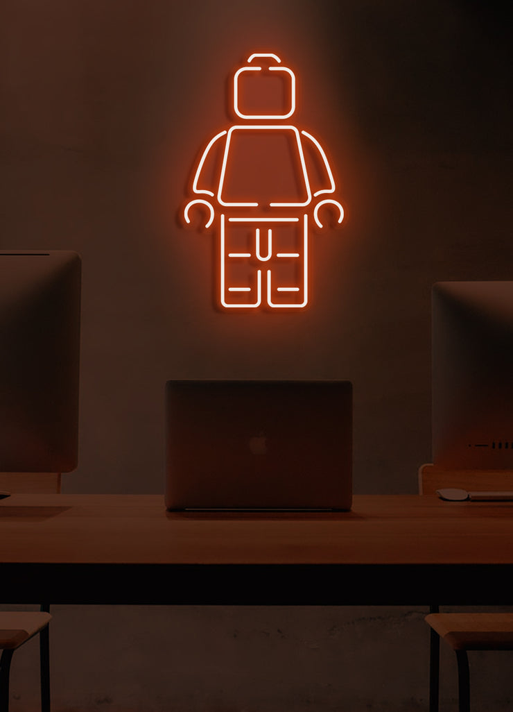 LEGO man - LED Neon skilt