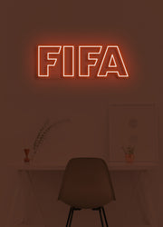 FIFA - LED Neon skilt