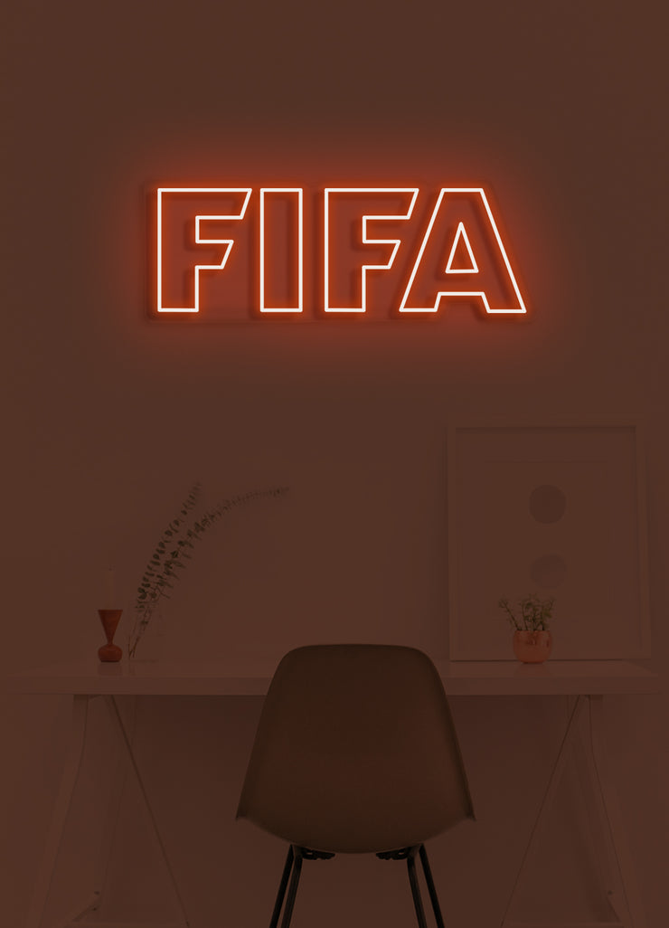 FIFA - LED Neon skilt
