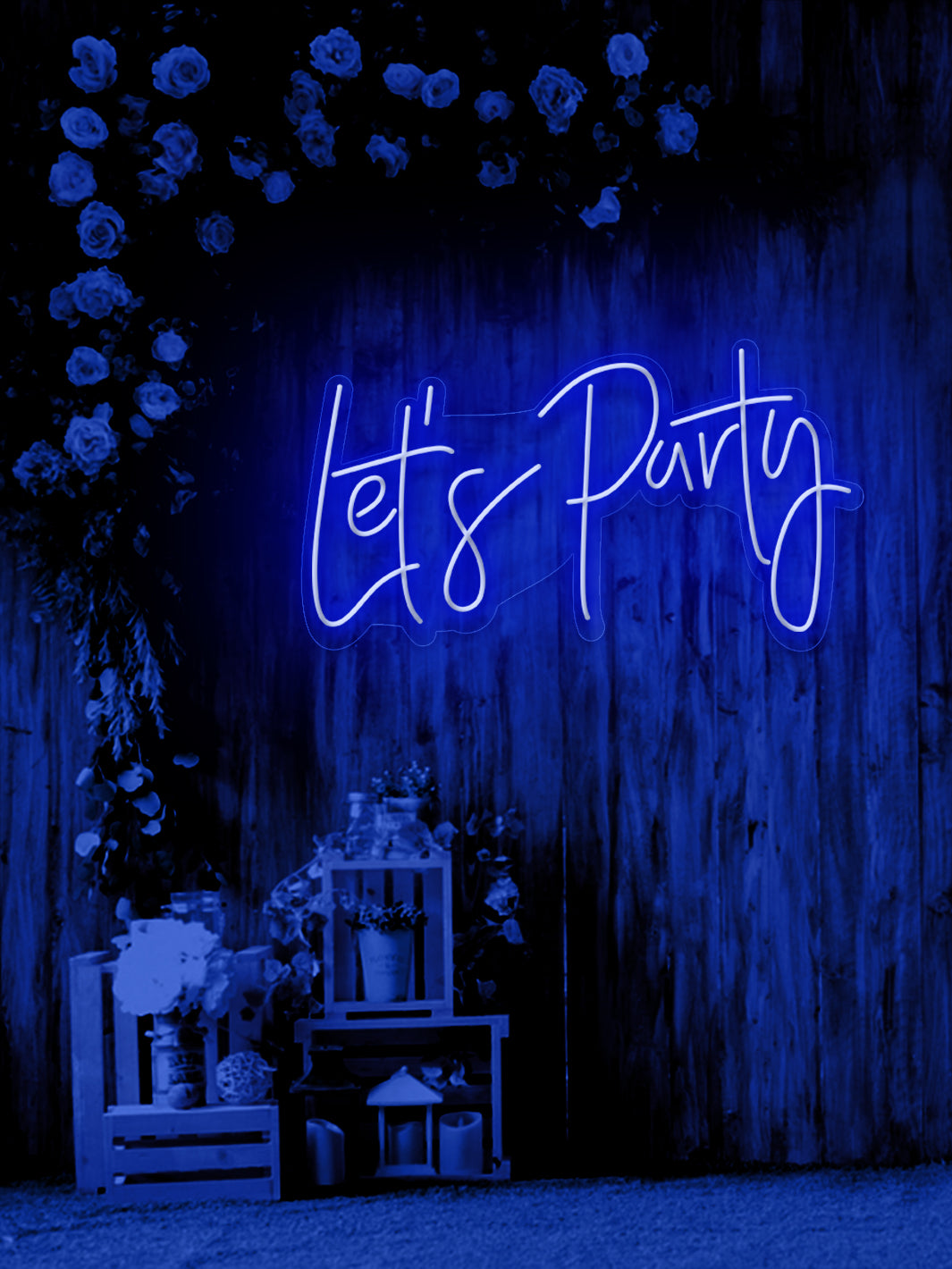 Let's party - LED Neon skilt