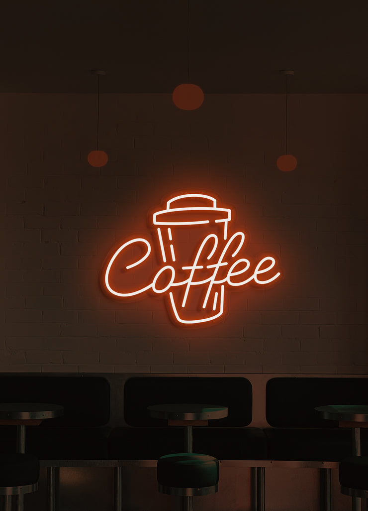 Coffee - LED Neon skilt