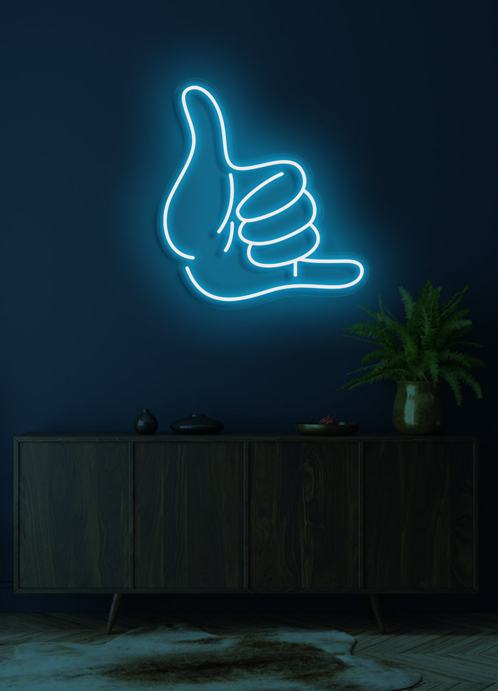 Hang loose - LED Neon skilt