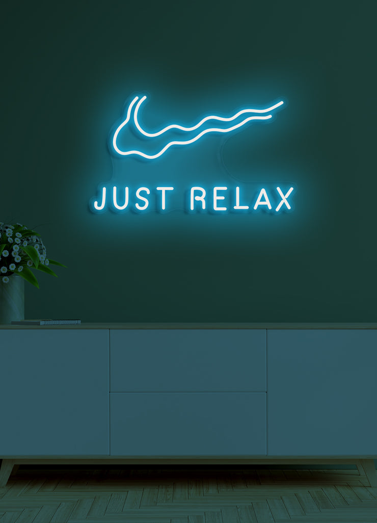 Just relax - LED Neon skilt
