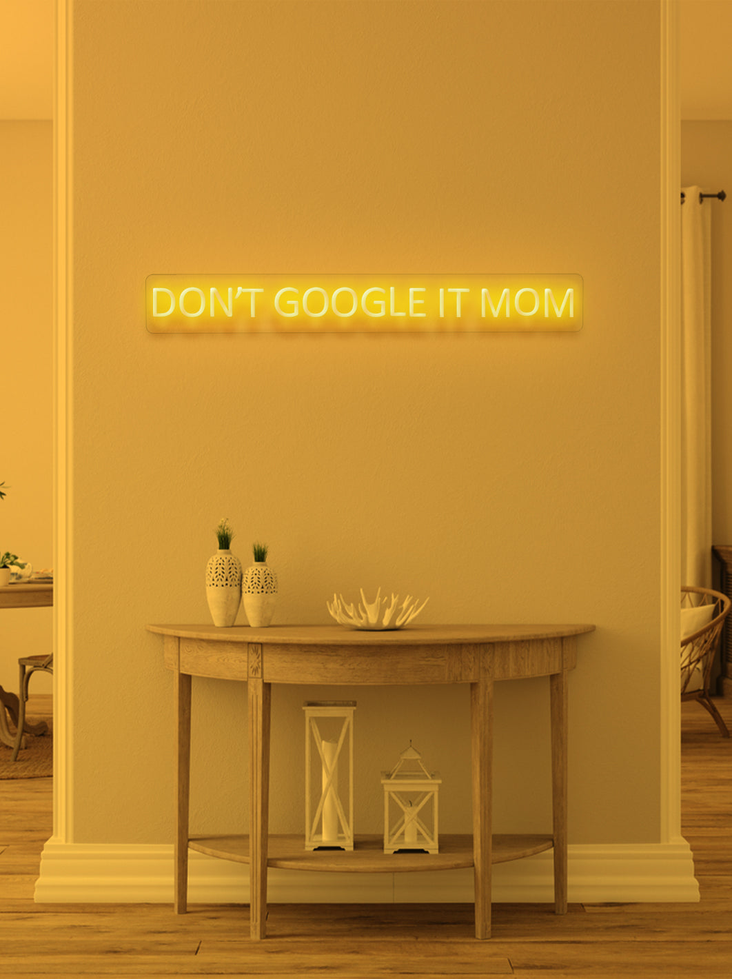 Don't google it... - LED Neon skilt