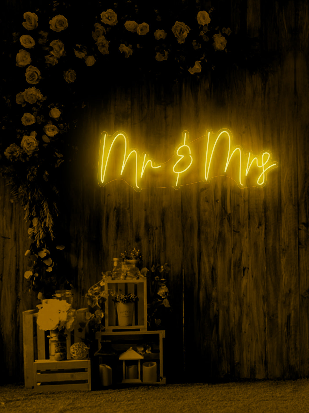 Mr & Mrs - LED Neon skilt