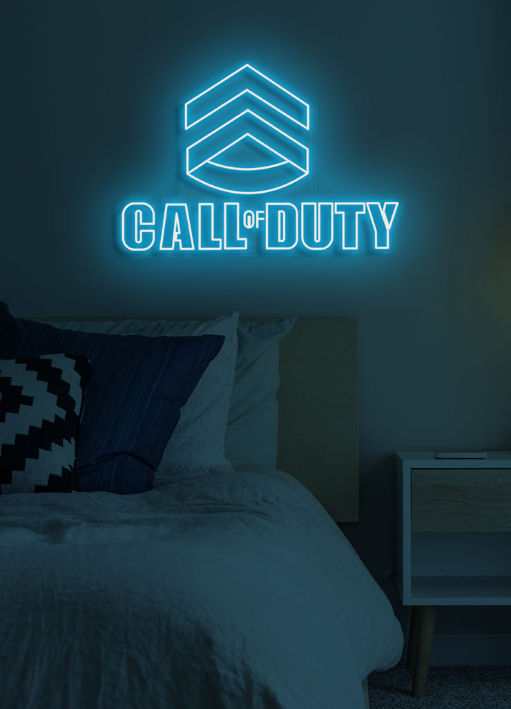 Call of Duty - LED Neon skilt