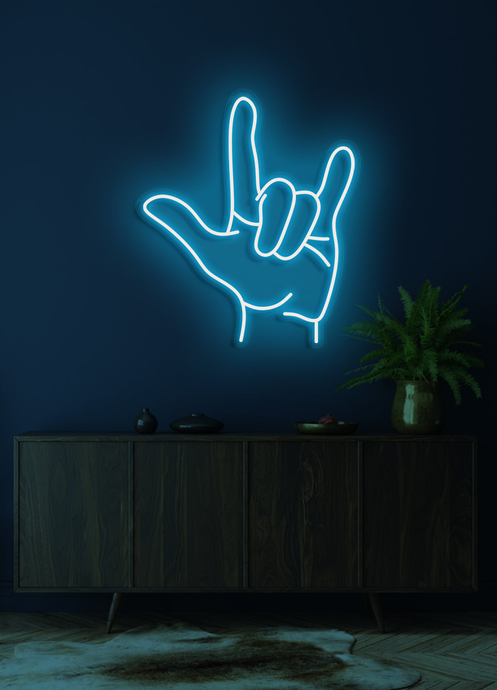 Hand sign - LED Neon skilt