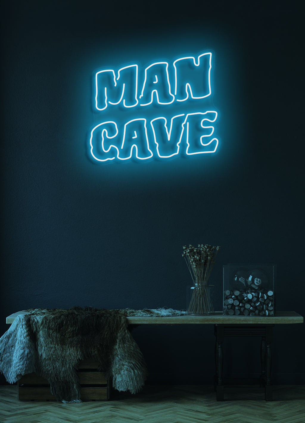 Man cave - LED Neon skilt