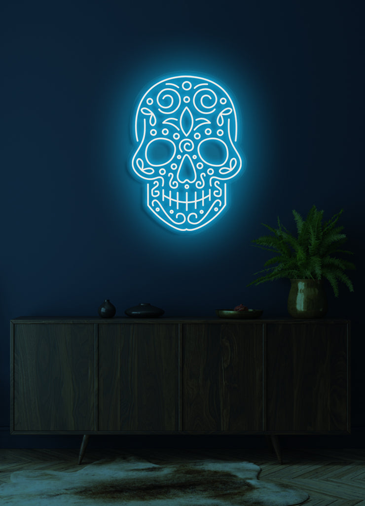 Skull - LED Neon skilt