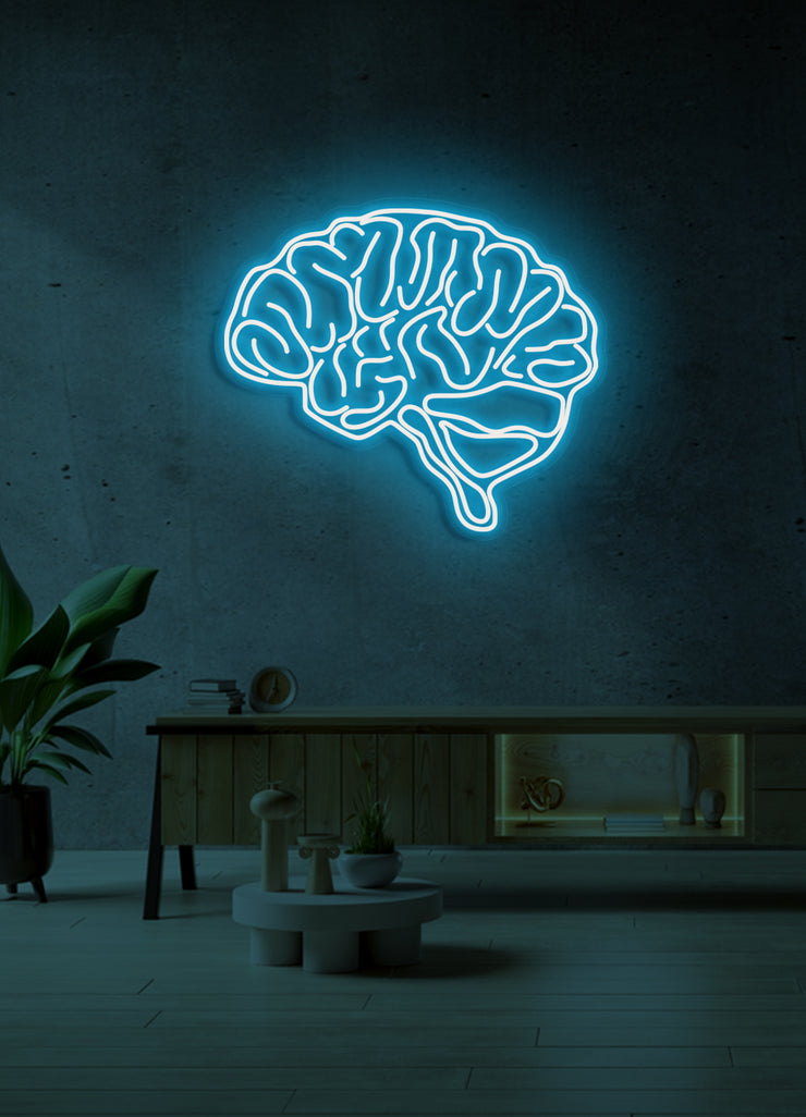 The brain - LED Neon skilt