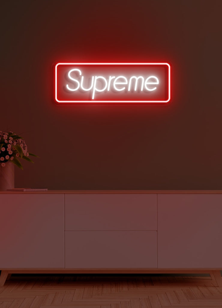 Supreme - LED Neon skilt